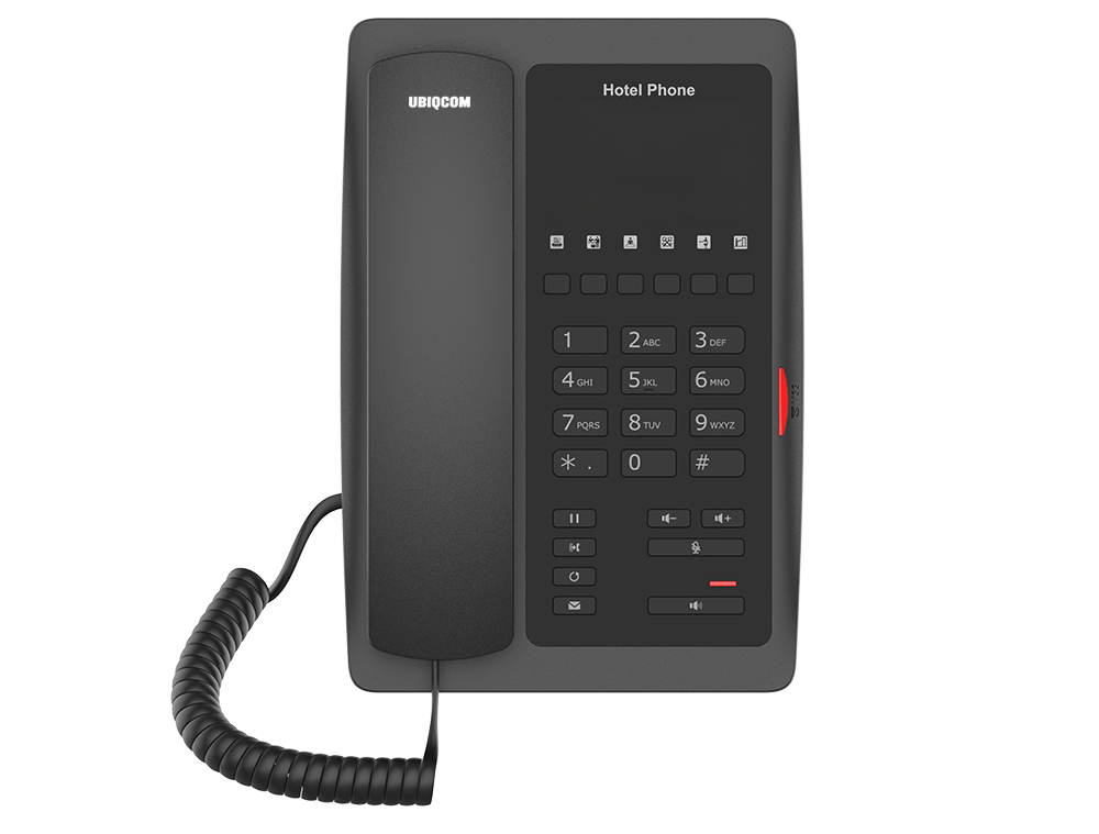 UBIQCOM UBH803W IP Hotel Phone