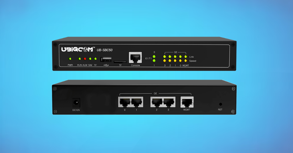 UBIQCOM Session Border Controller